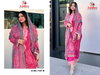Aasha 1187 A and B Cotton Dupatta Pakistani Salwar Suits Wholesalers In Surat